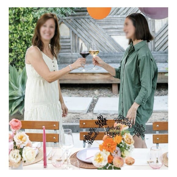 15 PCS Happy Retirement Centerpiece Sticks Officially Retired Table Flower Cente - Picture 6 of 11